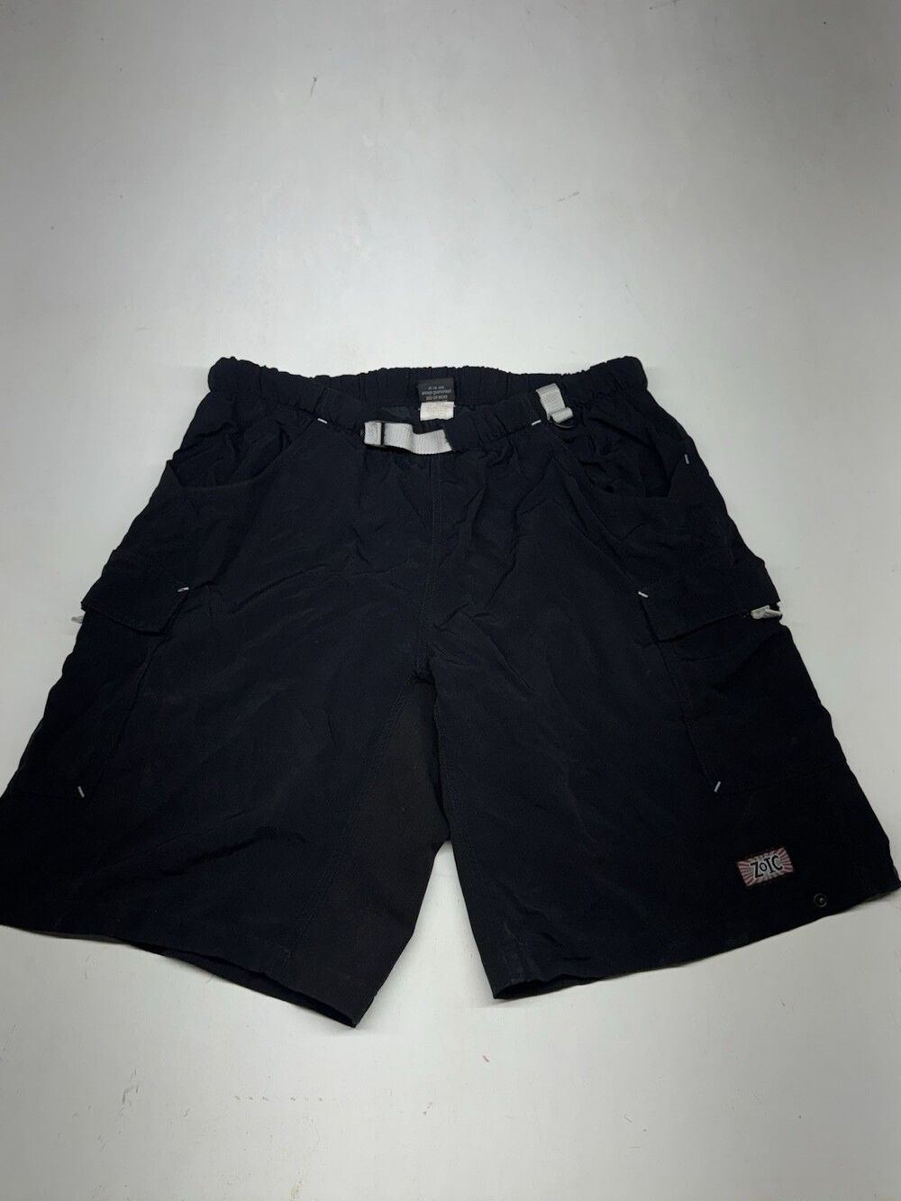 Zoic Mountain Bike Trail Riding Cycling Cargo Shorts XL Black 11" Inseam